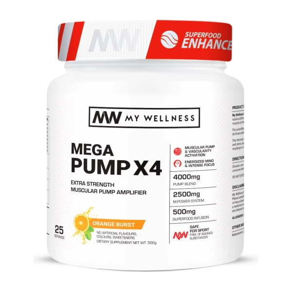 My Wellness Mega Pump X4