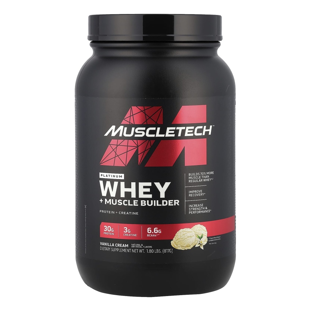 Muscletech Platinum Whey + Muscle Builder 1.8 lbs