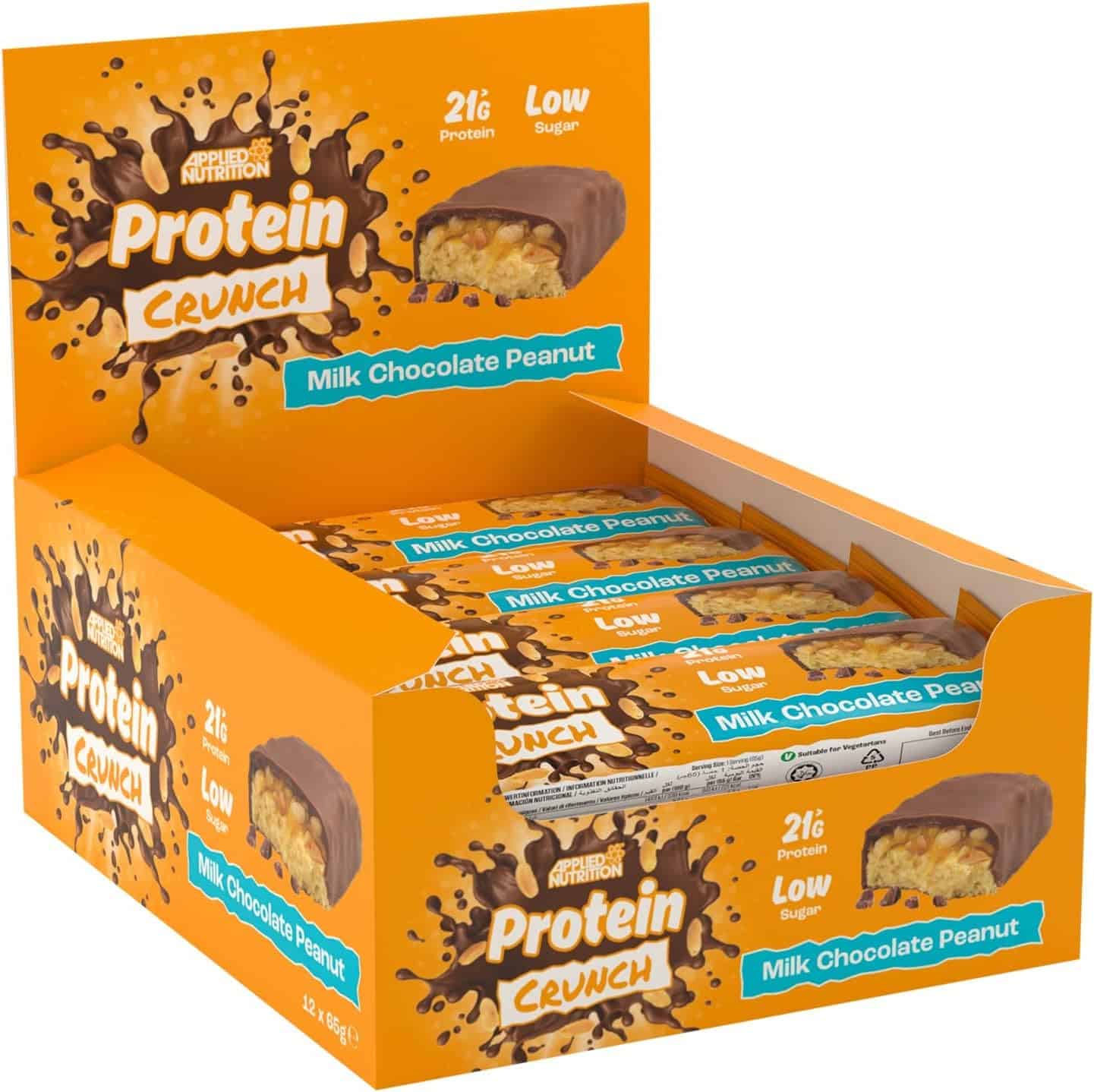 Applied Nutrition Protein Crunch Bars (box of 12) | Xtreme Nutrition
