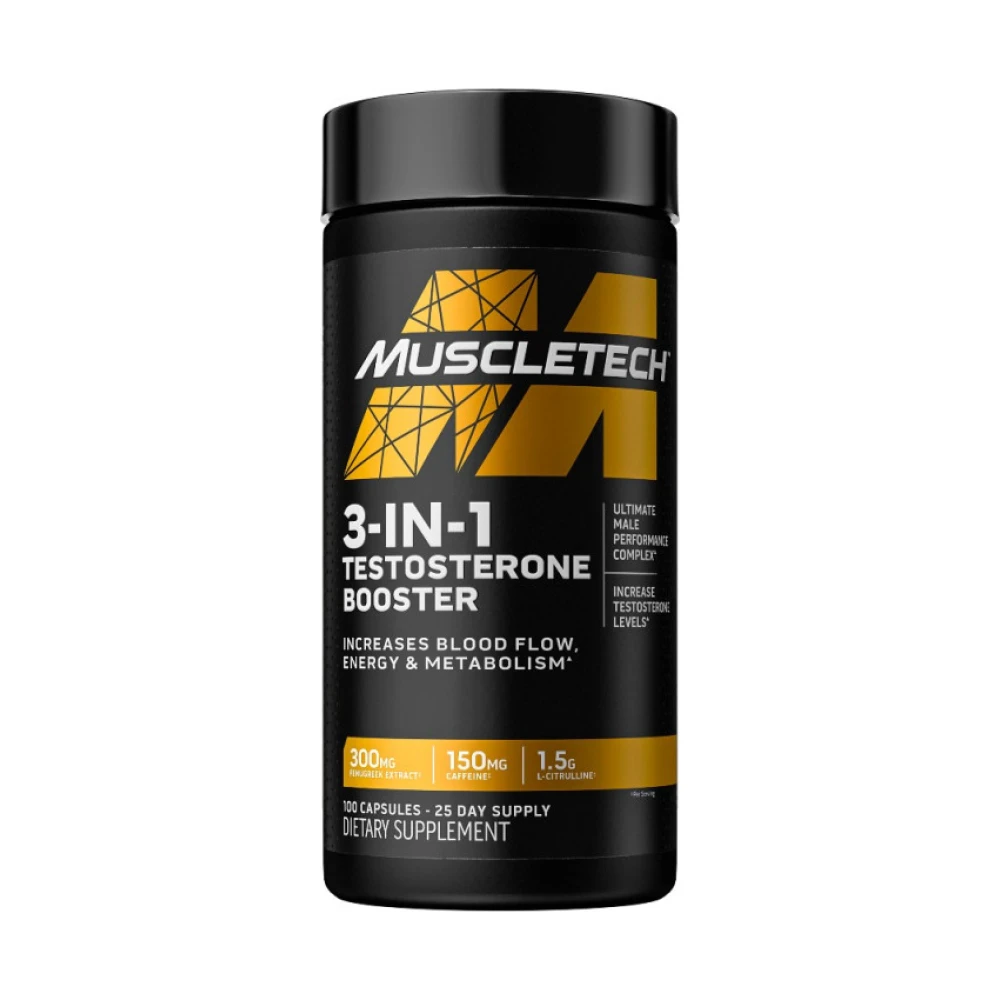 MuscleTech 3-in-1 Testosterone Booster