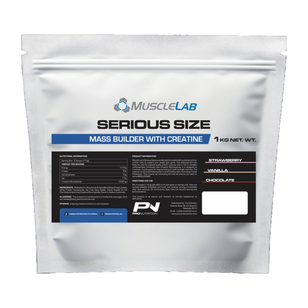 Muscle Lab Serious Size (1kg)