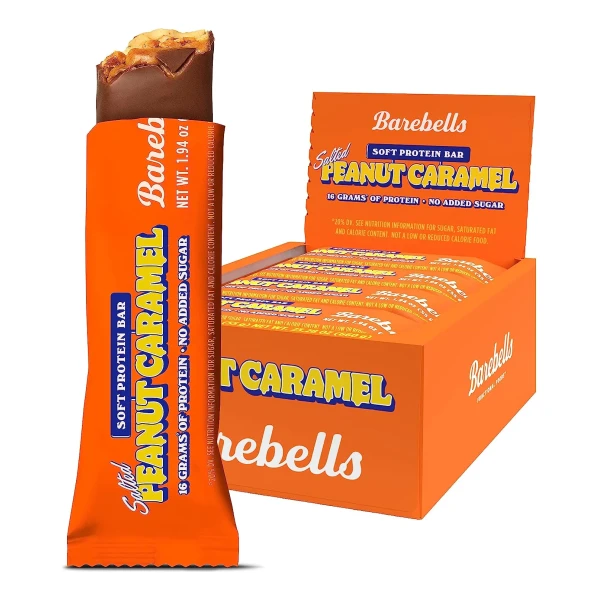 Barebells Soft Protein Bars - Salted Peanut Caramel (12 pack)