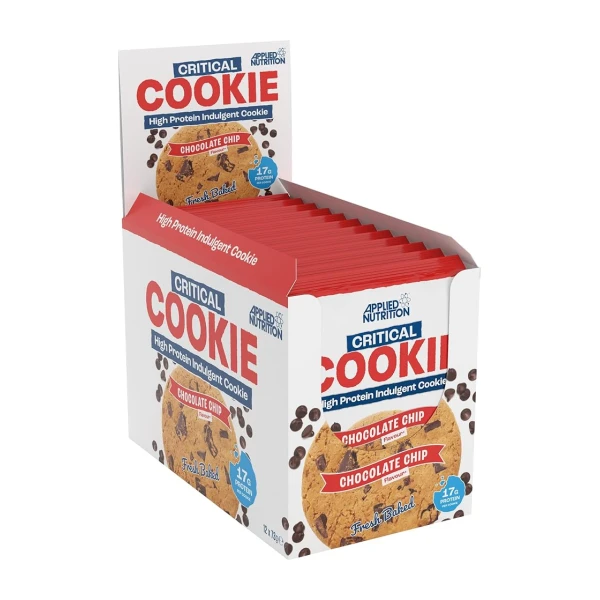 Applied Nutrition Critical Cookie – High Protein Cookies (box of 12)